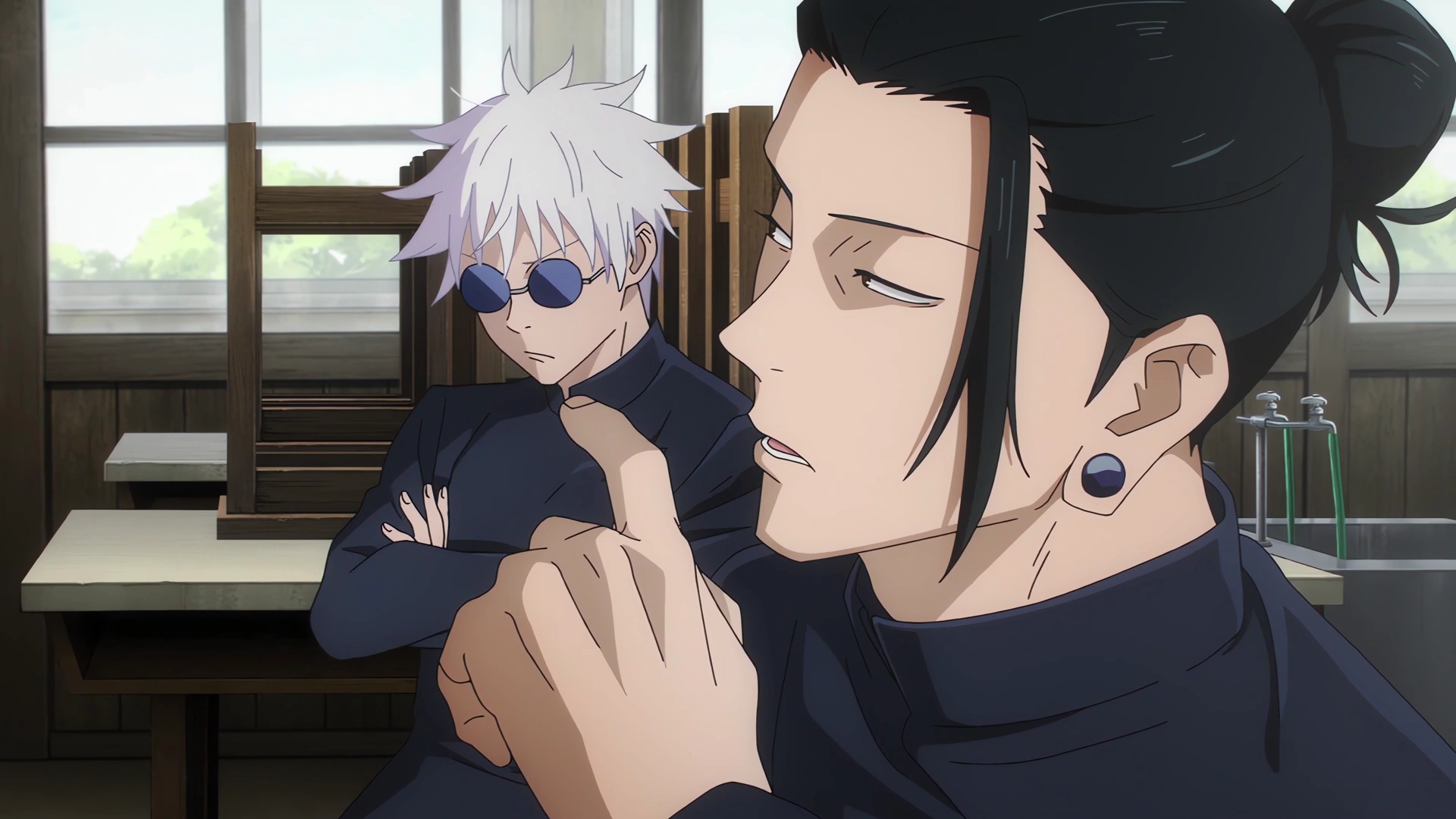 Suguru Geto et Satoru Gojo